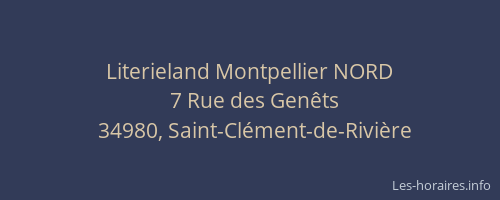 Literieland Montpellier NORD