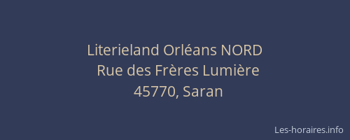 Literieland Orléans NORD