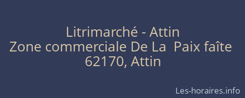 Litrimarché - Attin