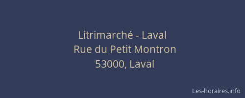 Litrimarché - Laval