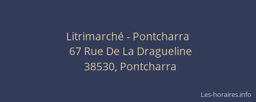 Litrimarché - Pontcharra