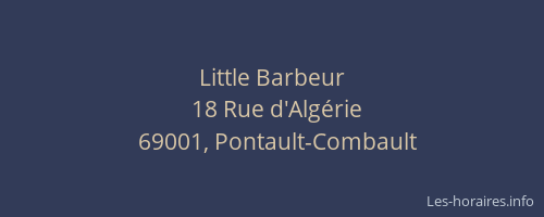 Little Barbeur