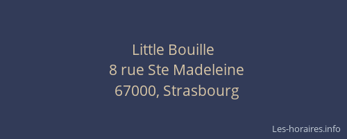 Little Bouille
