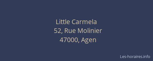 Little Carmela