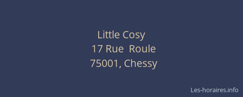 Little Cosy