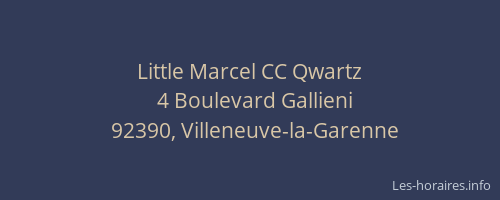 Little Marcel CC Qwartz