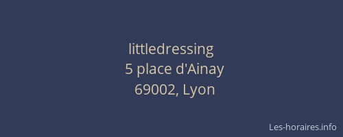 littledressing