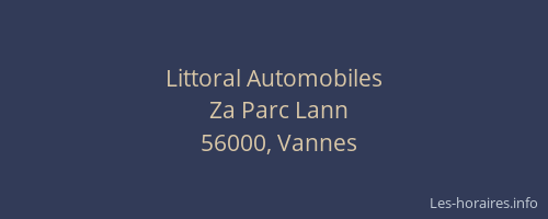 Littoral Automobiles