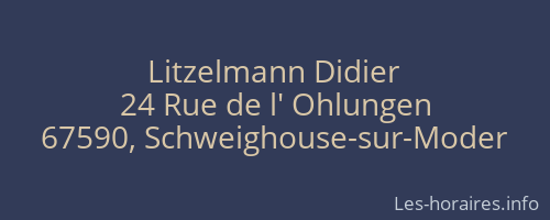 Litzelmann Didier