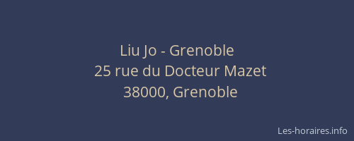 Liu Jo - Grenoble