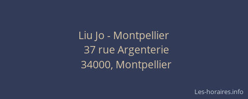Liu Jo - Montpellier