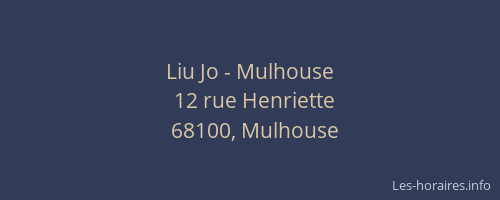 Liu Jo - Mulhouse