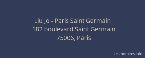 Liu Jo - Paris Saint Germain