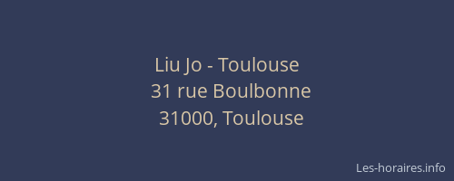 Liu Jo - Toulouse