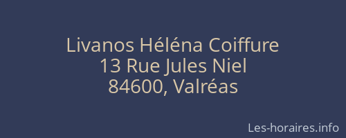 Livanos Héléna Coiffure