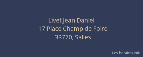 Livet Jean Daniel