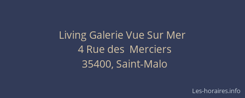 Living Galerie Vue Sur Mer