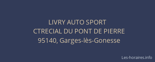LIVRY AUTO SPORT