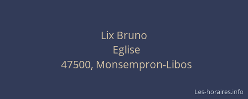 Lix Bruno