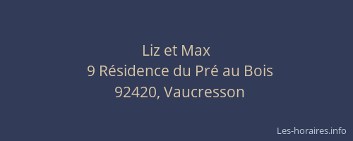 Liz et Max