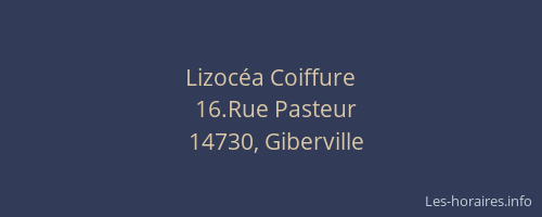 Lizoc&eacute;a Coiffure
