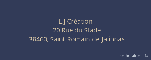 L.J Création