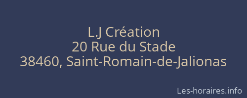 L.J Création