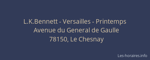 L.K.Bennett - Versailles - Printemps