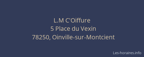 L.M C'Oiffure