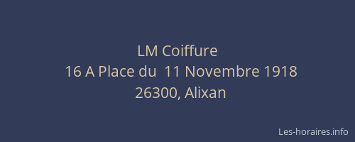 LM Coiffure