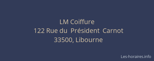 LM Coiffure