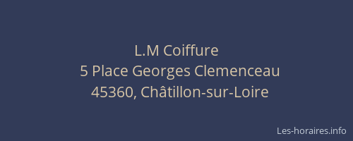 L.M Coiffure