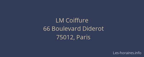 LM Coiffure