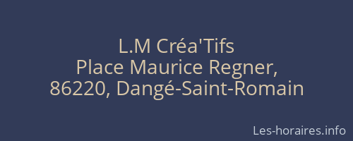 L.M Créa'Tifs