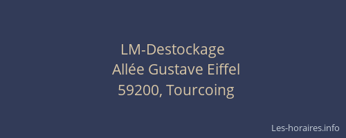 LM-Destockage
