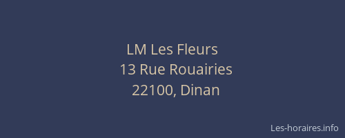 LM Les Fleurs