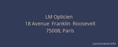 LM Opticien