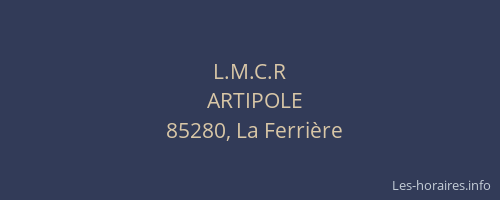 L.M.C.R