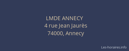 LMDE ANNECY
