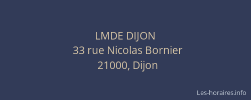 LMDE DIJON