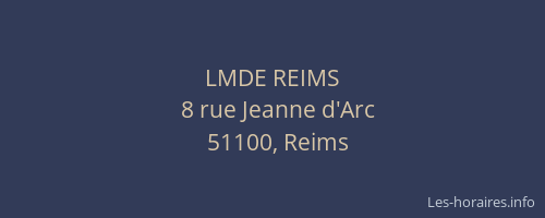 LMDE REIMS