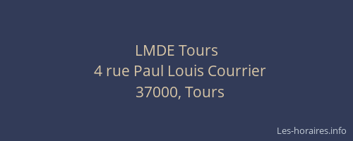 LMDE Tours