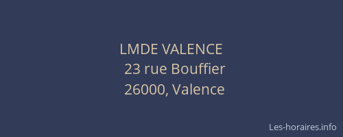 LMDE VALENCE