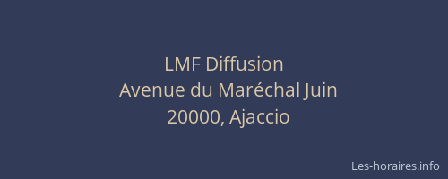 LMF Diffusion