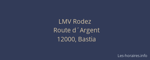 LMV Rodez