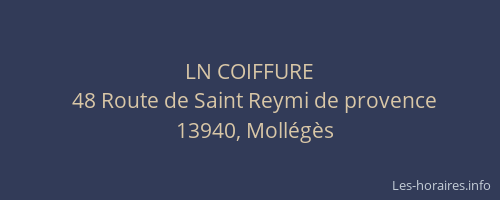 LN COIFFURE