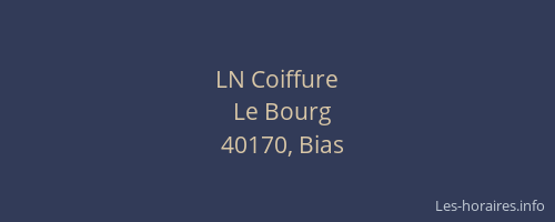 LN Coiffure