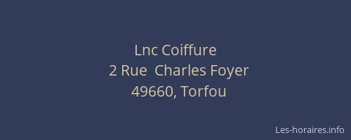 Lnc Coiffure