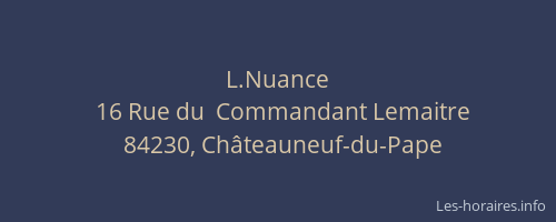 L.Nuance
