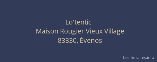 Lo'tentic